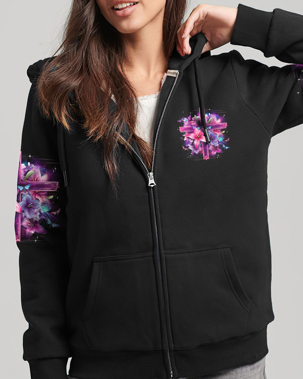 Never Underestimate The Power Of A Prayer Women's All Over Print Shirt - Typq2409253