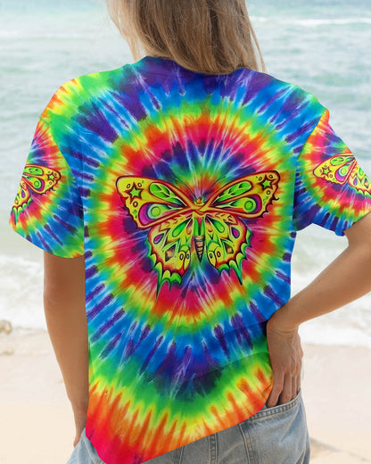 RAINBOW SWIRL BUTTERFLY ALL OVER PRINT - YHLT0601262