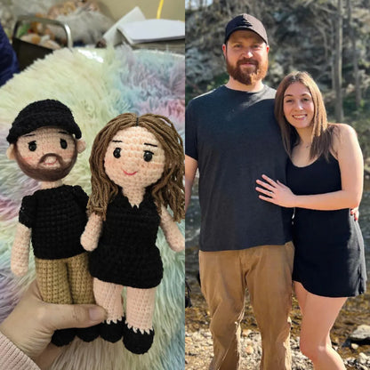 Custom Crochet Doll – Handmade Look-Alike from Your Photo