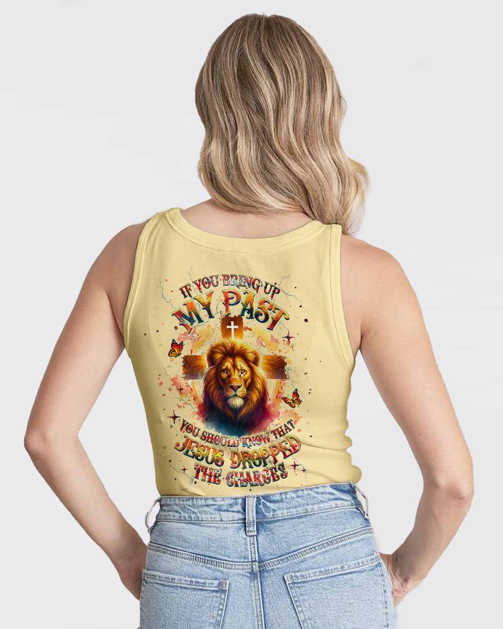 Jesus Dropped The Charges Lion Women's All Over Print Shirt - Yhhg2609253