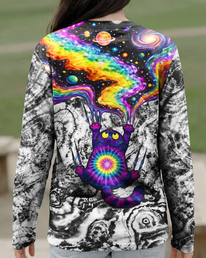SCRATCHING CAT GALAXY ALL OVER PRINT - KMTM1201261