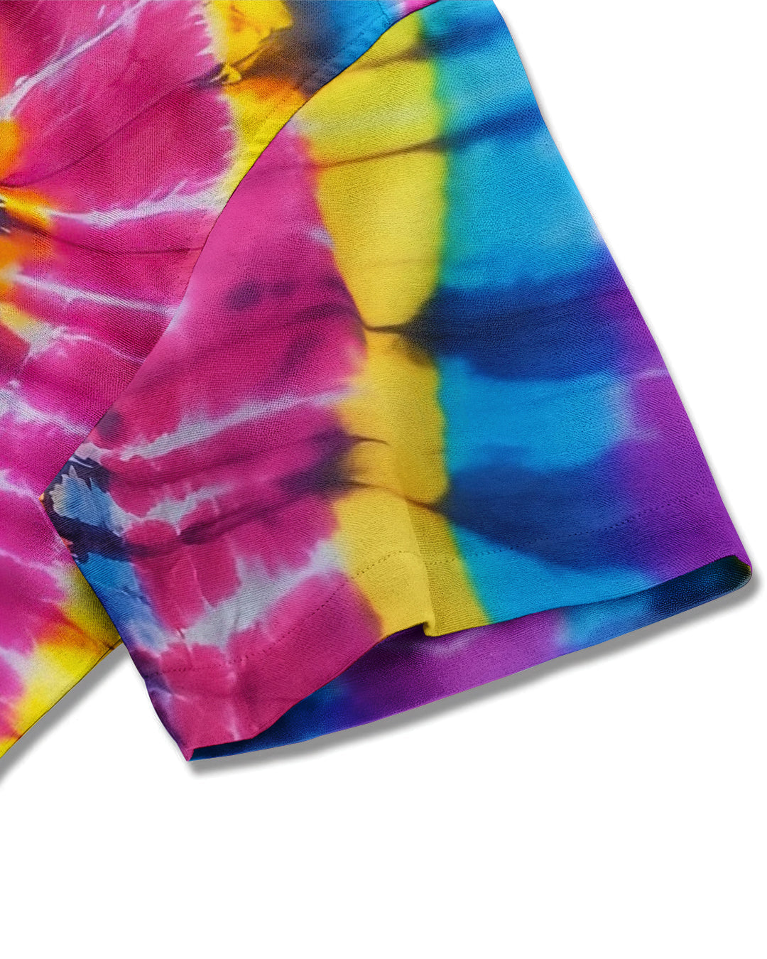 CAT COLORFUL SWIRL PATTERN HAWAIIAN SHIRT   - TLNO0701264