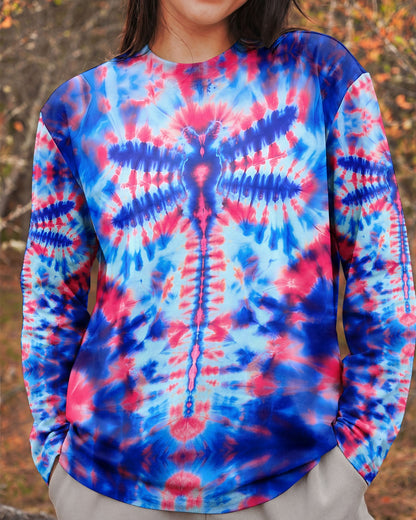 DRAGONFLY PINK AND BLUE ALL OVER PRINT - TYQY0901261