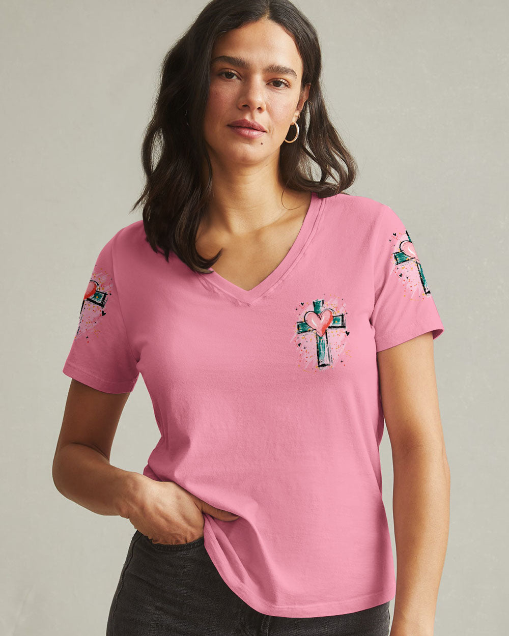 Look Back And Thank God Women's All Over Print Shirt - Tyqy3009254