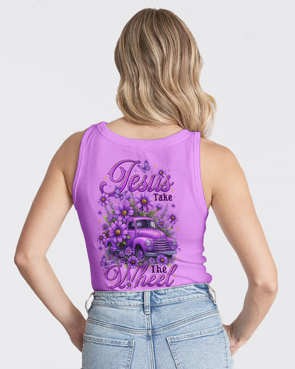Jesus Take The Wheel Women's All Over Print Shirt - Tltr2309253