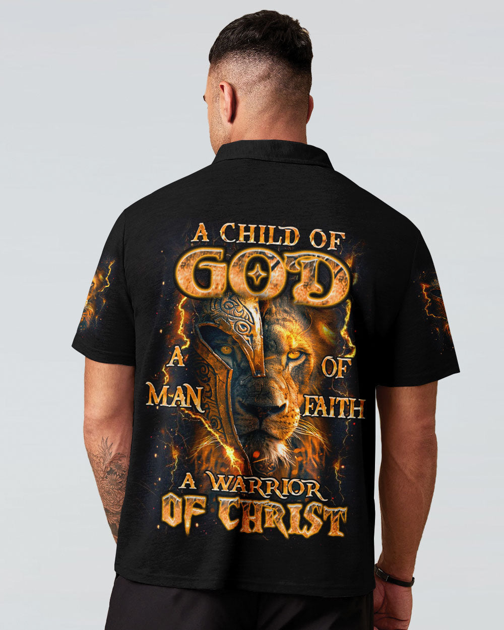 (Hot Deal) A Warrior Of Christ Lion Men's All Over Print Shirt - Yhhn0702251