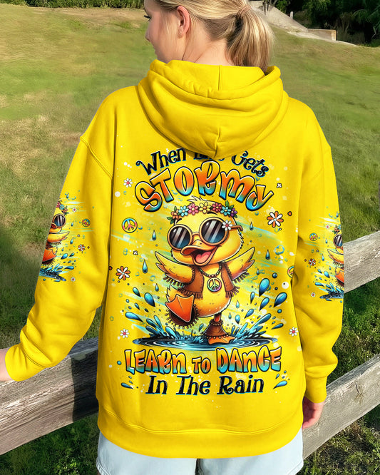 DANCE IN THE RAIN DUCK ALL OVER PRINT - YHHG0601263