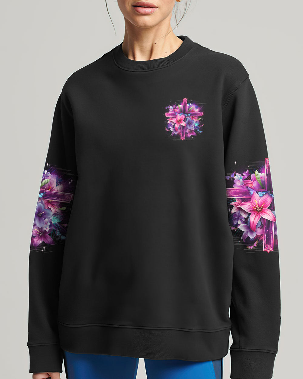 Never Underestimate The Power Of A Prayer Women's All Over Print Shirt - Typq2409253