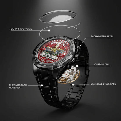 Personalized Indiana Hoosiers Football Watch