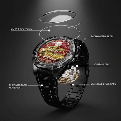 Personalized Indiana Hoosiers Football Watch