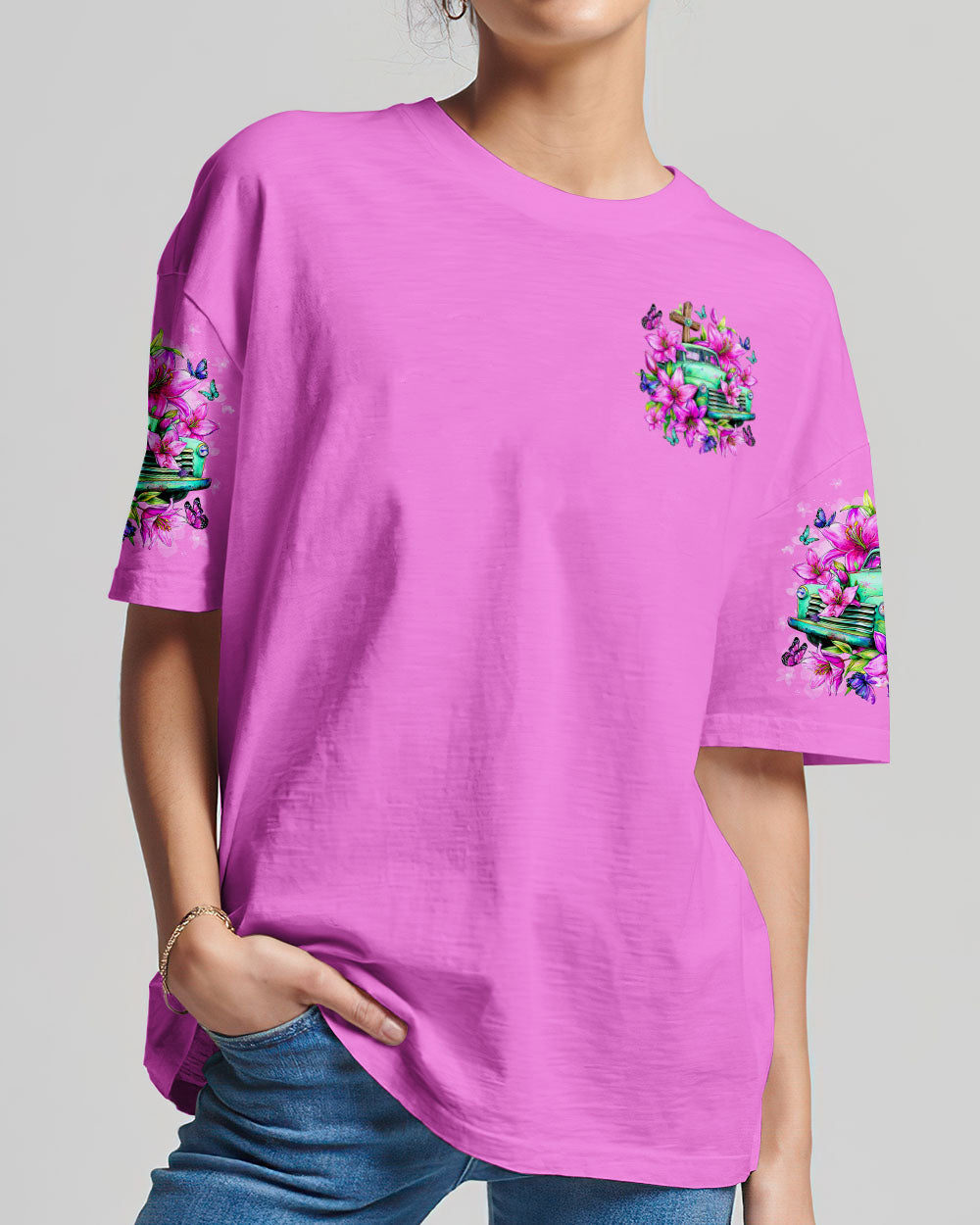 Jesus Take The Wheel Women's All Over Print Shirt - Tltr2609251