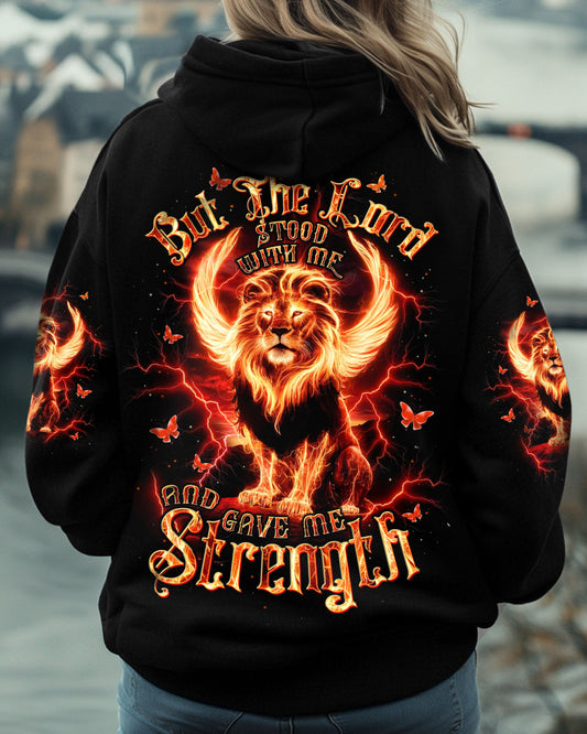 Lord Stood With Me Lion Women's All Over Print Shirt - Tltw2509253
