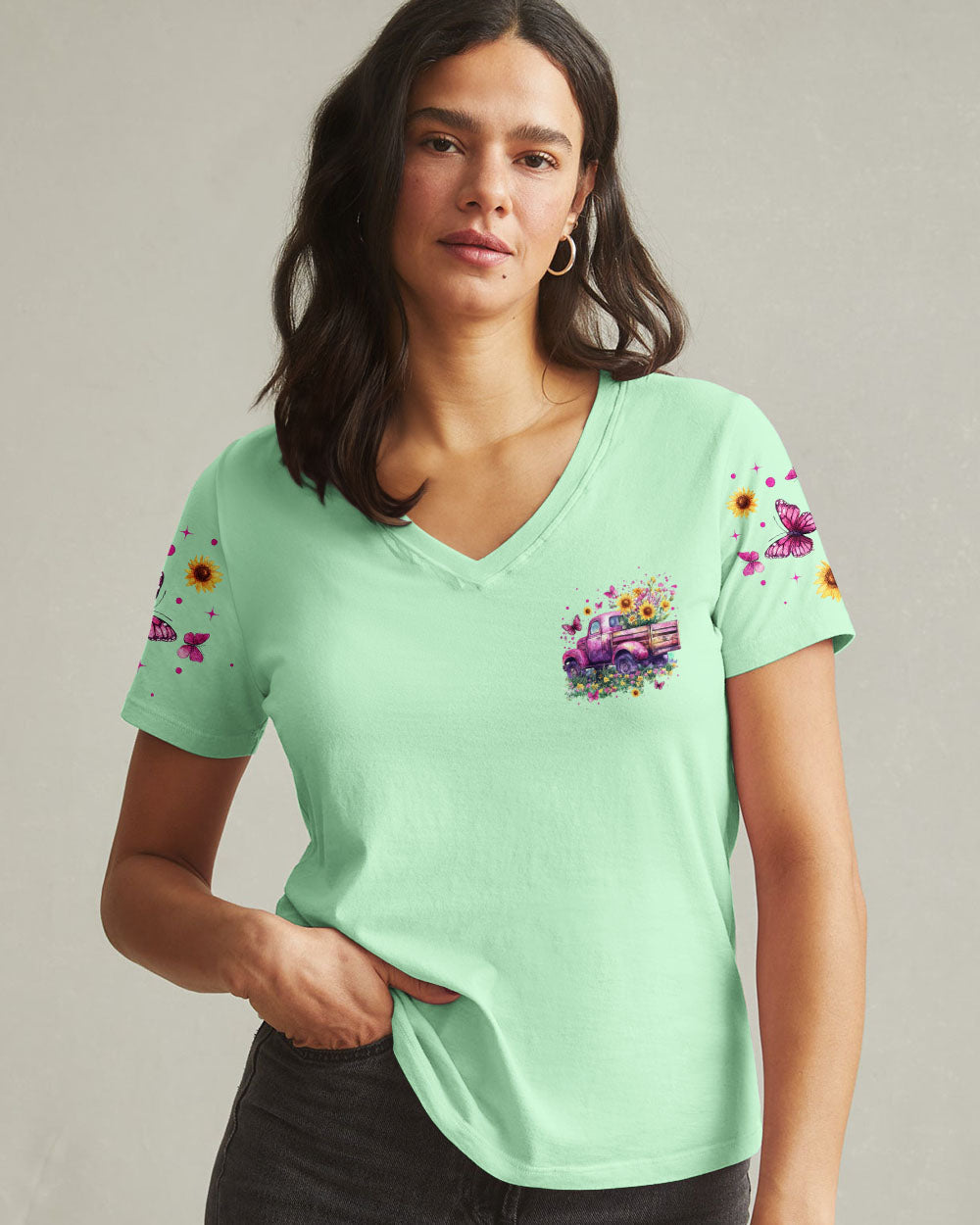 (Hot Deal) Jesus Take The Wheel Women's All Over Print Shirt - Tytm0502252