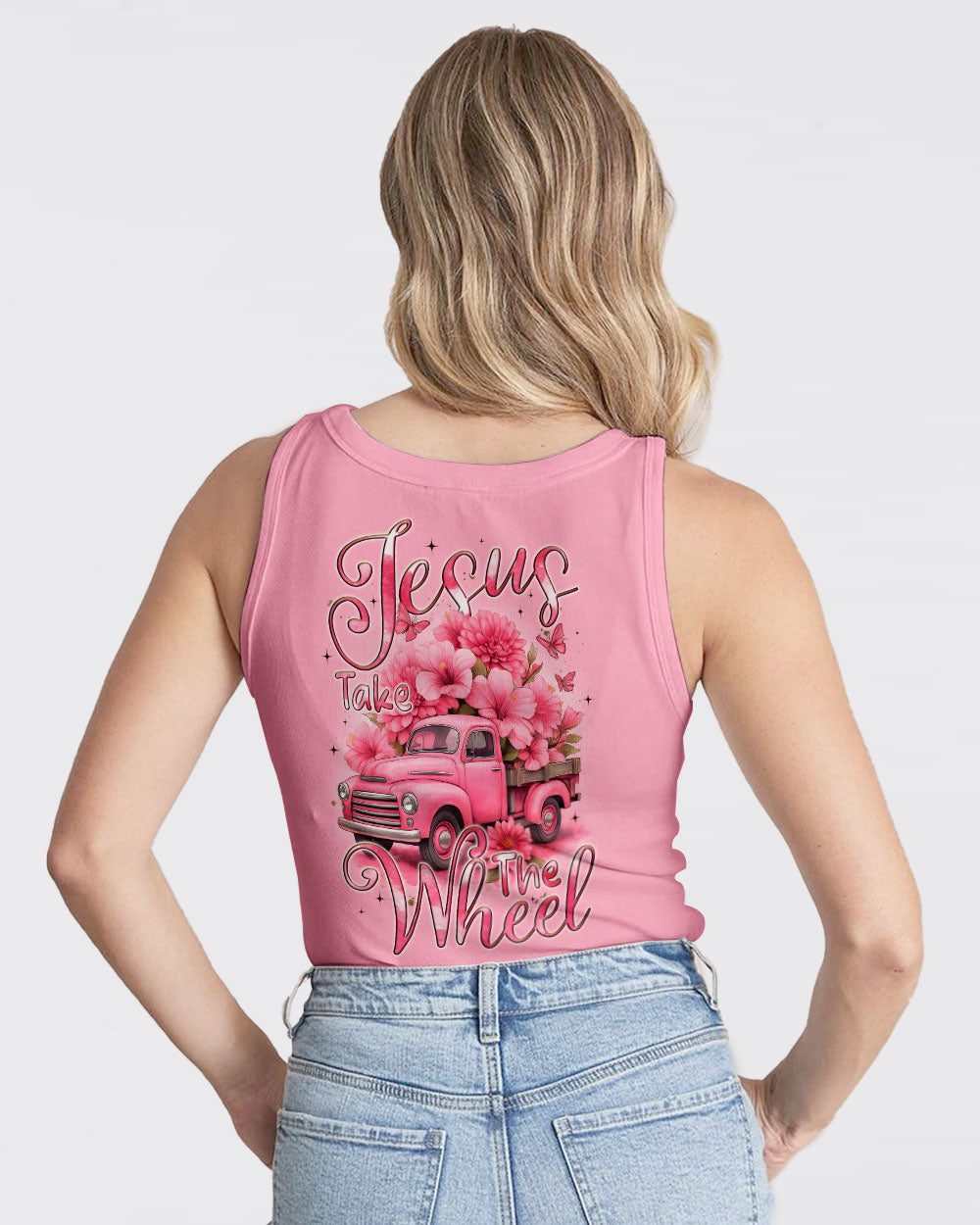 Jesus Take The Wheel Women's All Over Print Shirt - Tyqy2509251