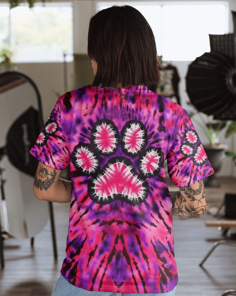 PINK PAW GALAXY ALL OVER PRINT - YHLN0701262