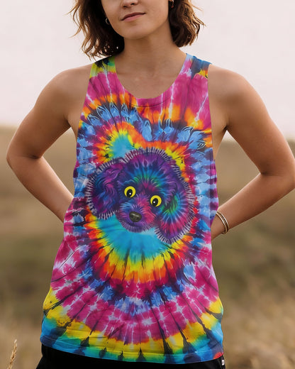 POODLE DOG SWIRL ALL OVER PRINT - TLNO0801261