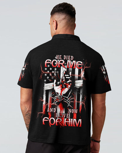(Hot Deal) He Died For Me Men's All Over Print Shirt  - Tlnt0702254