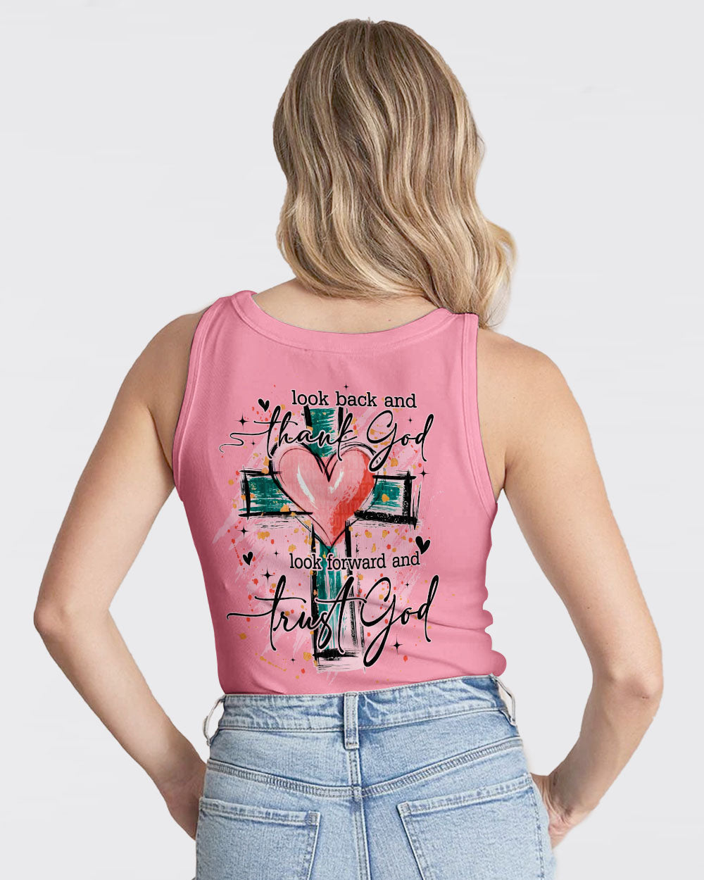 Look Back And Thank God Women's All Over Print Shirt - Tyqy3009254