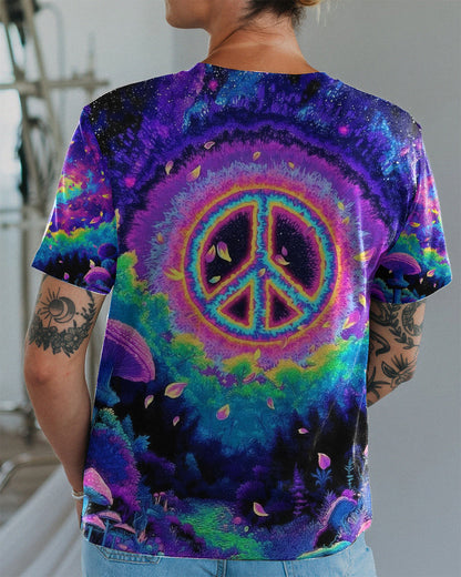 PSYCHEDELIC PEACE GARDEN ALL OVER PRINT - YHHG0901263