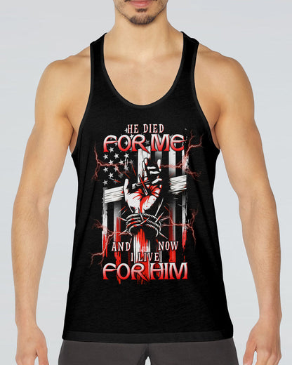 (Hot Deal) He Died For Me Men's All Over Print Shirt  - Tlnt0702254