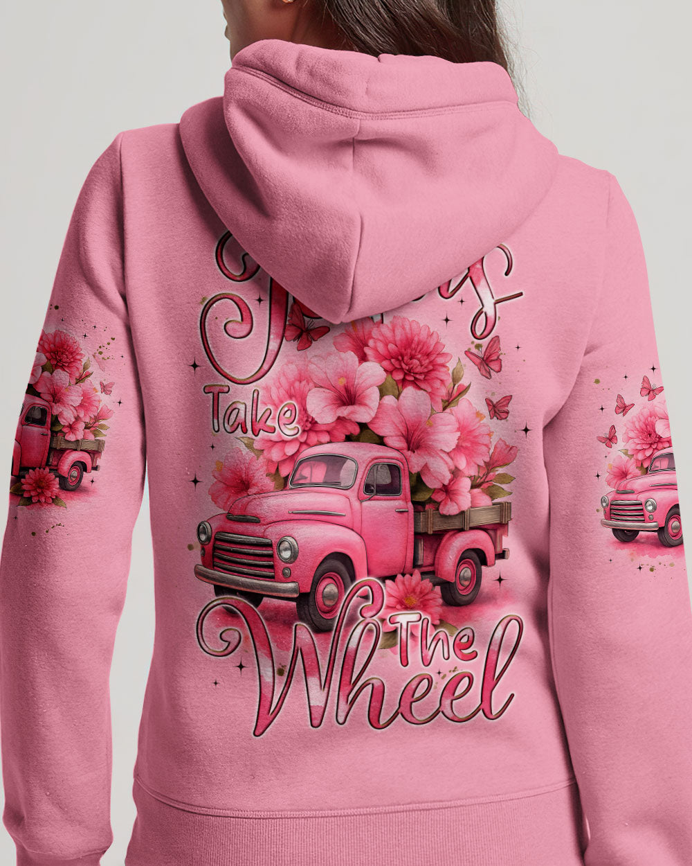 Jesus Take The Wheel Women's All Over Print Shirt - Tyqy2509251