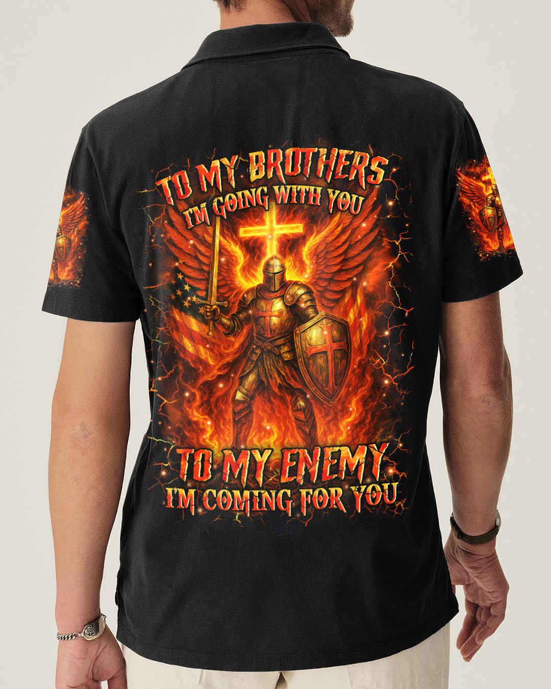 To My Brothers I’m Going With You Men's All Over Print Shirt - Yhhn3009252