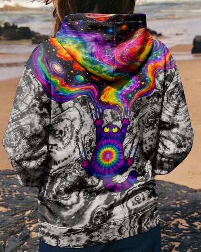 SCRATCHING CAT GALAXY ALL OVER PRINT - KMTM1201261