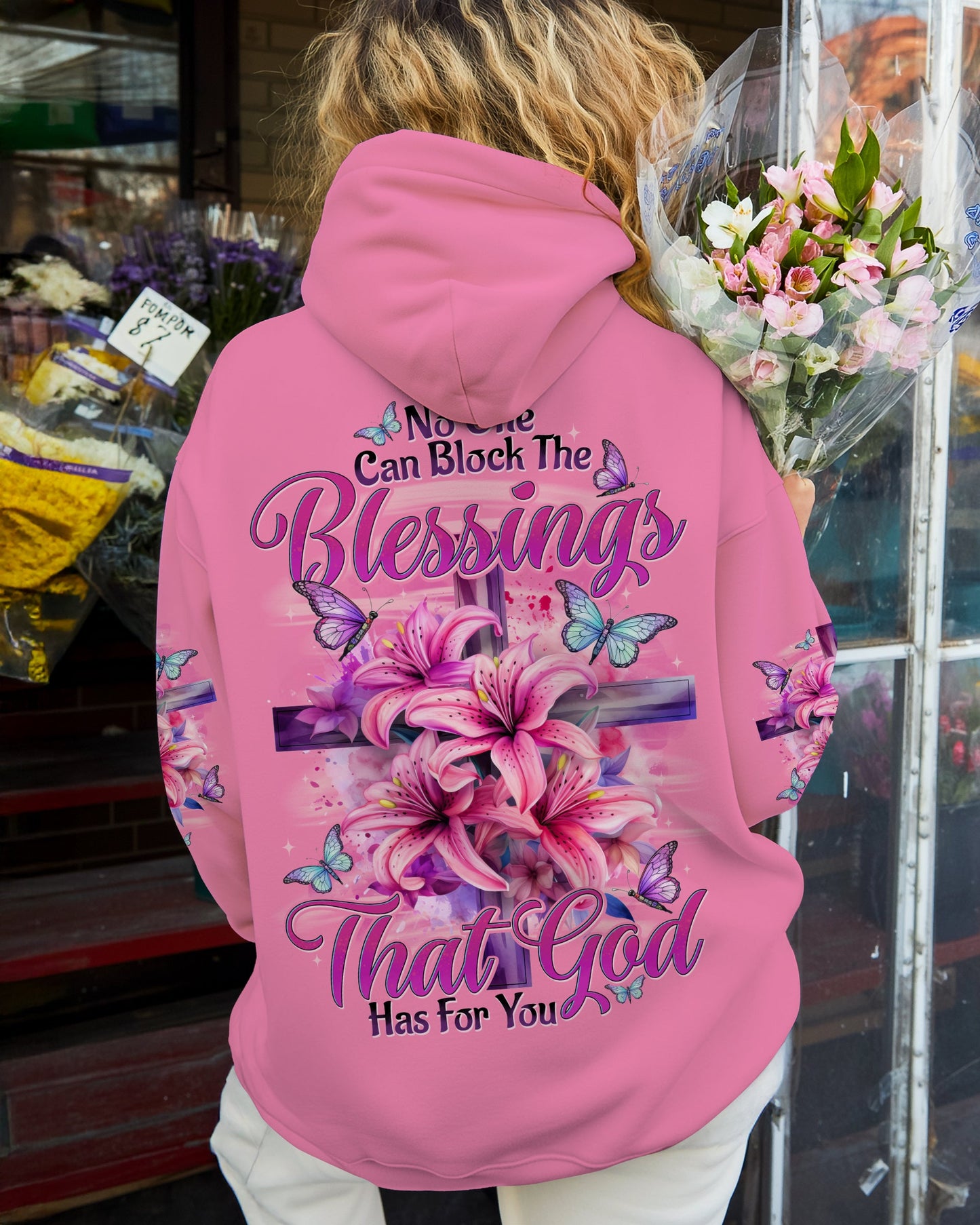 No One Can Block The Blessings Women's All Over Print Shirt - Tytd2409251