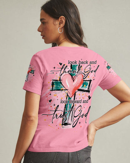 Look Back And Thank God Women's All Over Print Shirt - Tyqy3009254