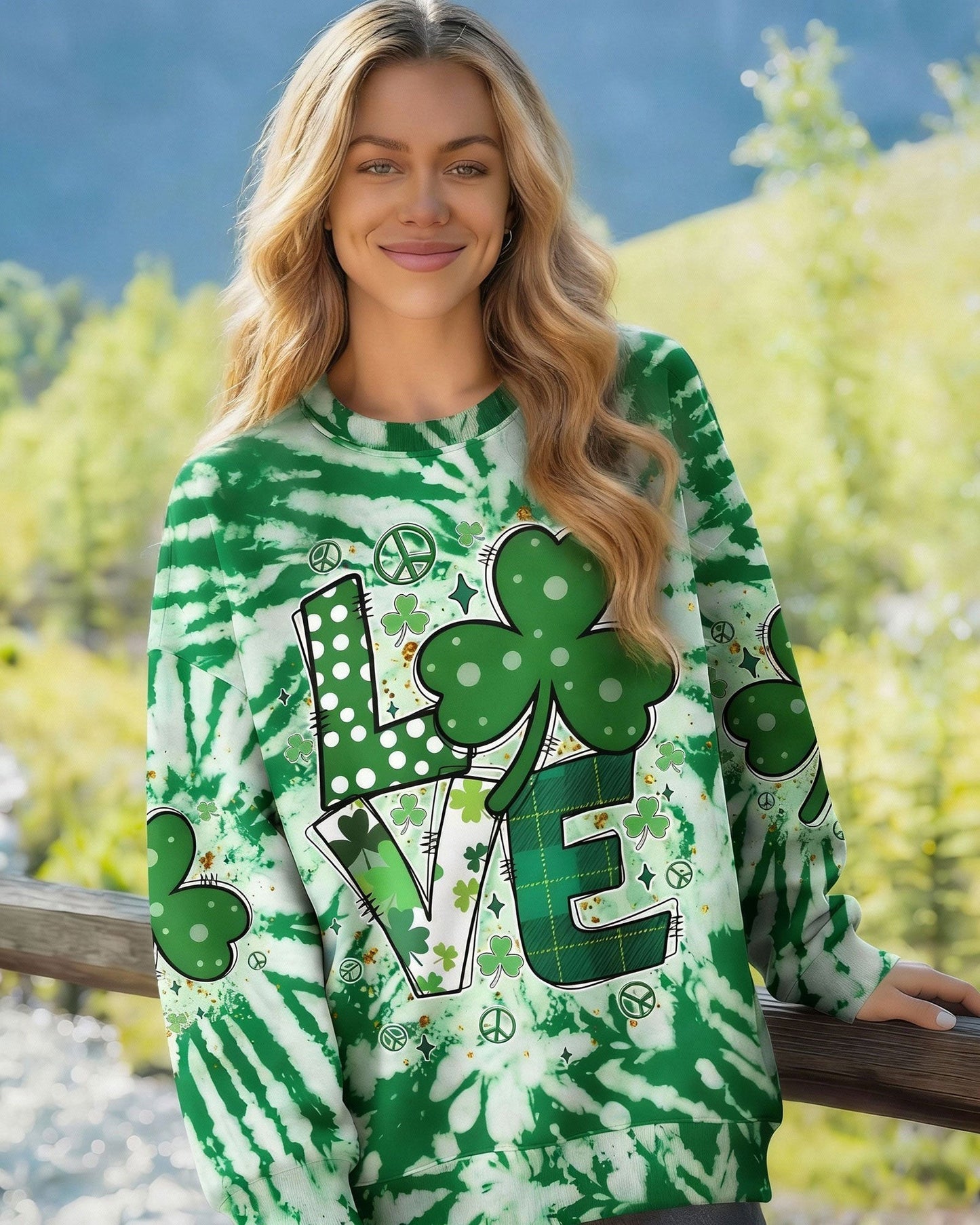 LOVE PATRICK'S DAY ALL OVER PRINT - TYQY0601252