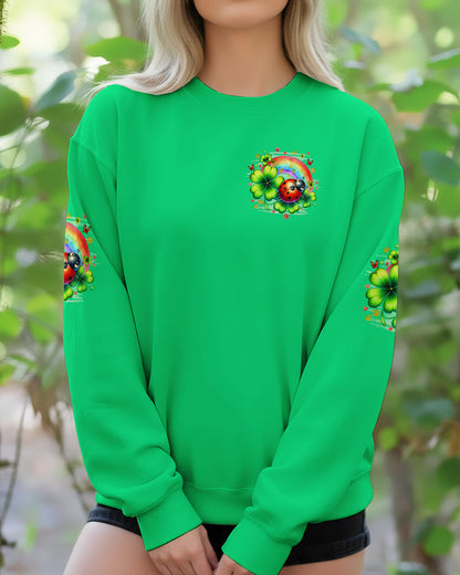 BE KIND LADYBUG SHAMROCK ALL OVER PRINT - TYQY1001261