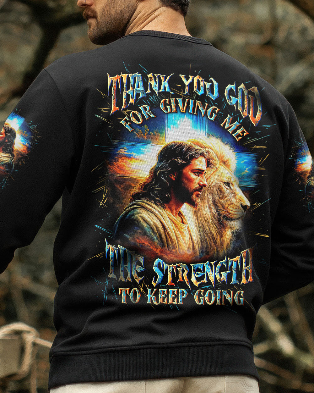 Thank You God Men's All Over Print Shirt - Yhln2509251