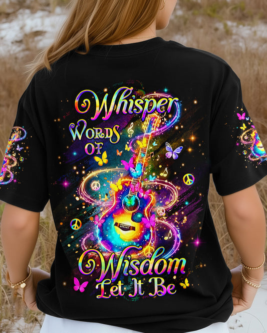 WHISPER WORDS OF WISDOM GUITAR ALL OVER PRINT - YHHG2912253
