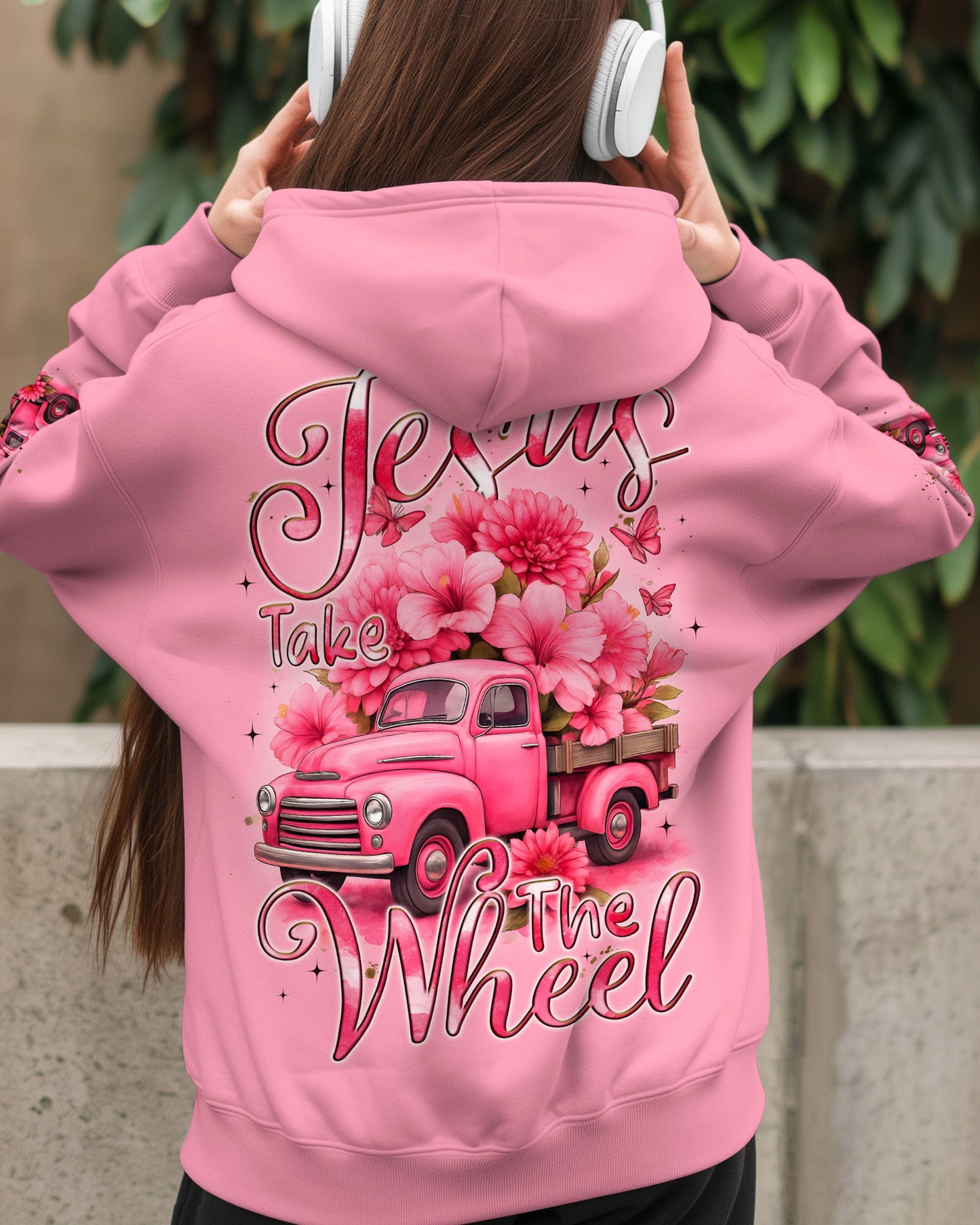 Jesus Take The Wheel Women's All Over Print Shirt - Tyqy2509251
