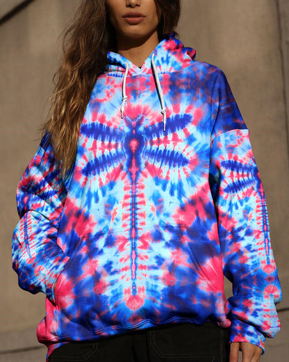 DRAGONFLY PINK AND BLUE ALL OVER PRINT - TYQY0901261