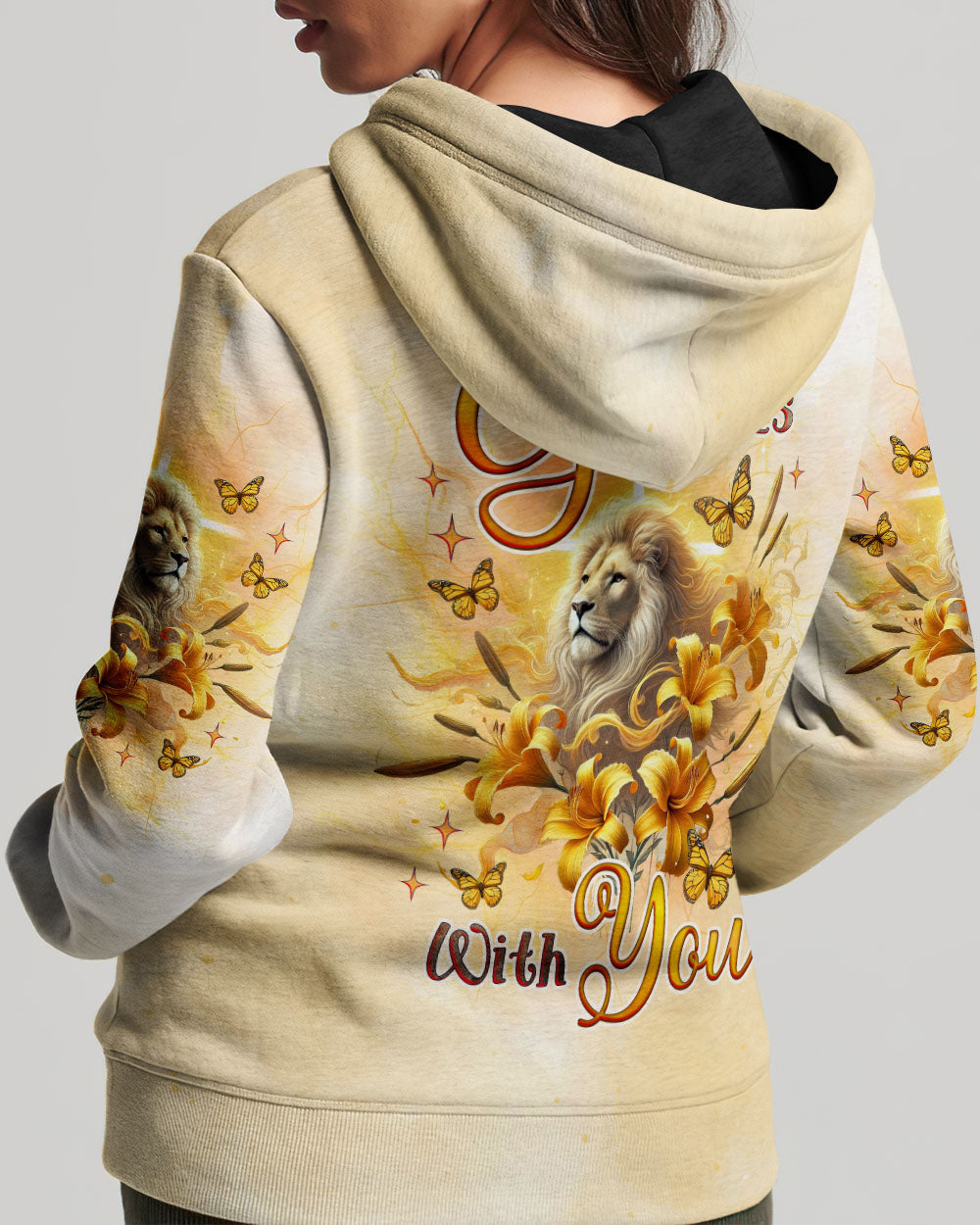 (Hot Deal) God Is With You Lilies Lion  Women's All Over Print Shirt  -  Tlnz0702254