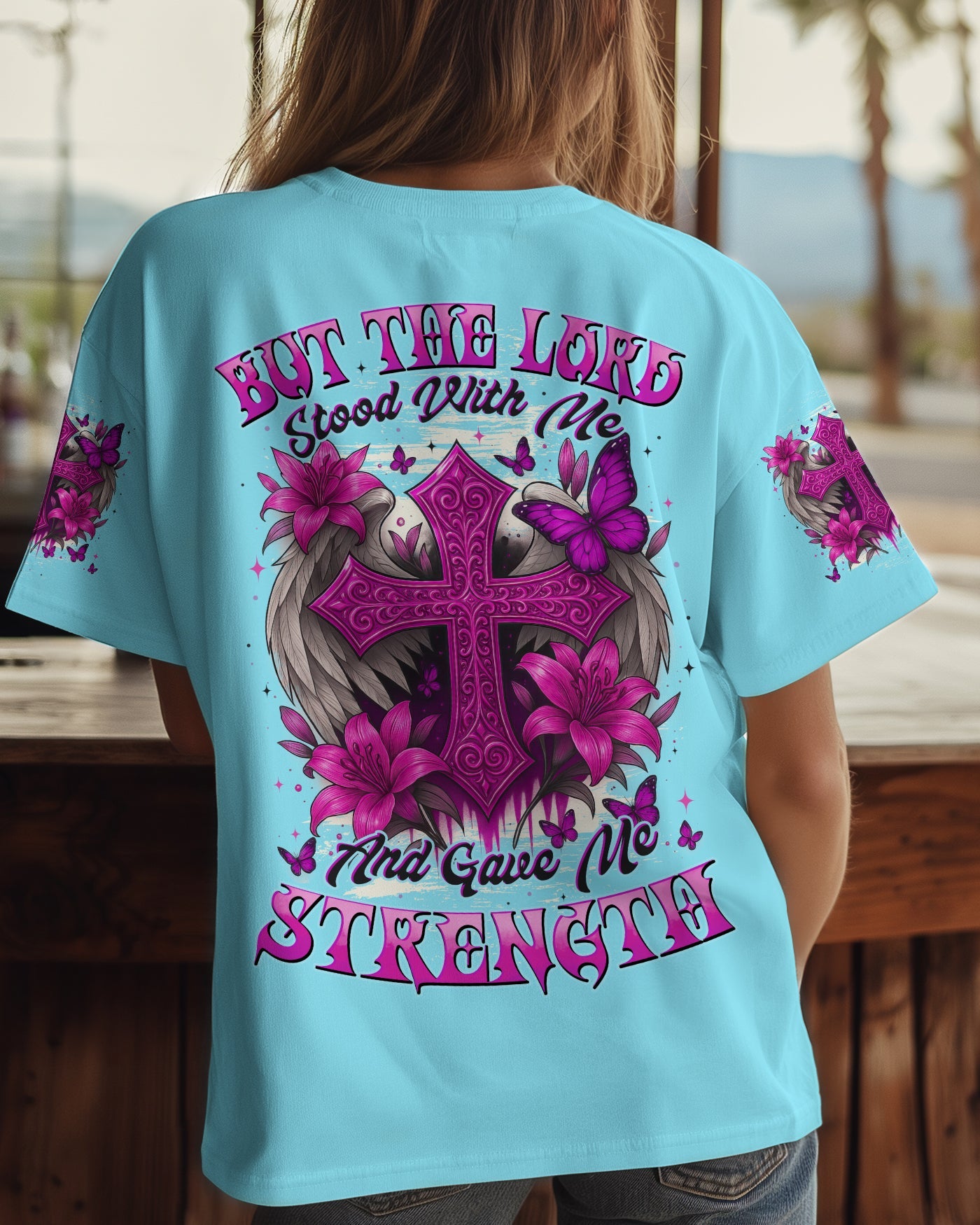 Lord Stood With Me Women's All Over Print Shirt - Tytd2709253