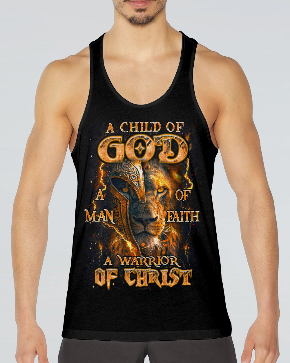 (Hot Deal) A Warrior Of Christ Lion Men's All Over Print Shirt - Yhhn0702251