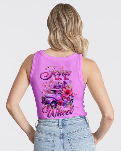 Jesus Take The Wheel Women's All Over Print Shirt - Typq2409251