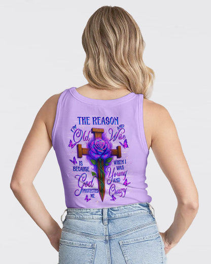 The Reason I’m Old And Wise Women's All Over Print Shirt - Tlnt2409252