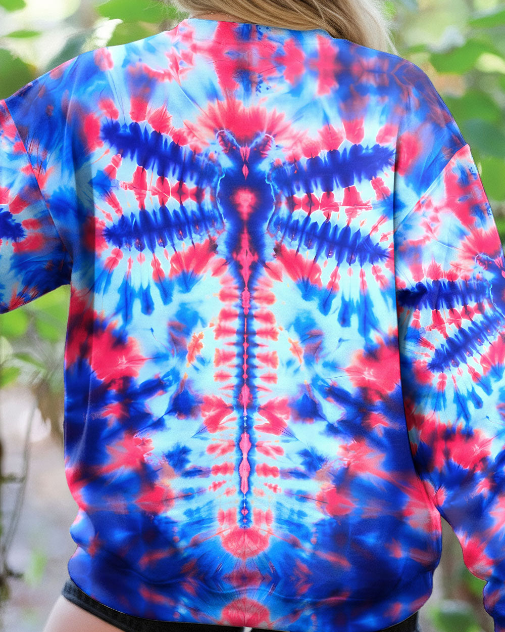 DRAGONFLY PINK AND BLUE ALL OVER PRINT - TYQY0901261