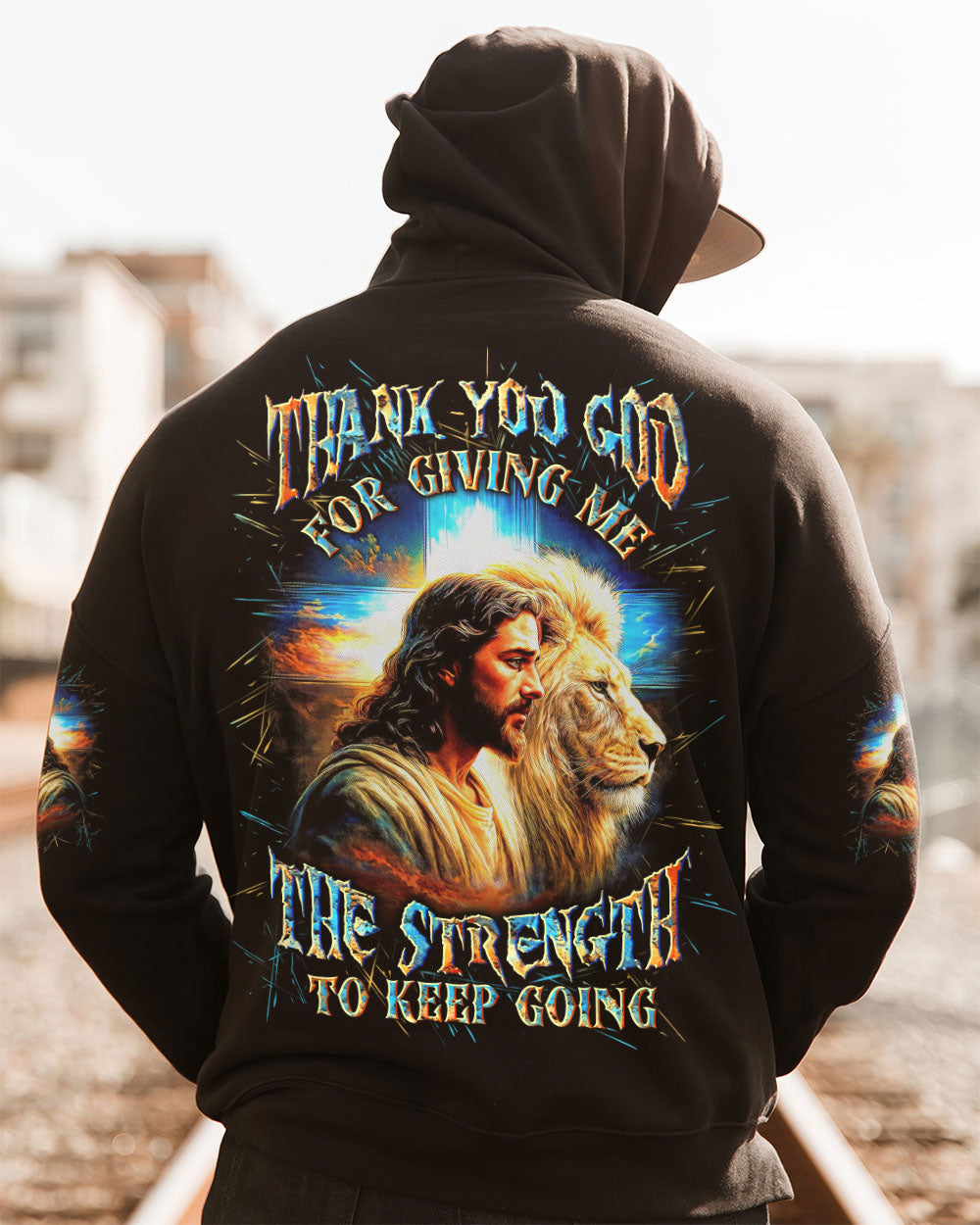 Thank You God Men's All Over Print Shirt - Yhln2509251
