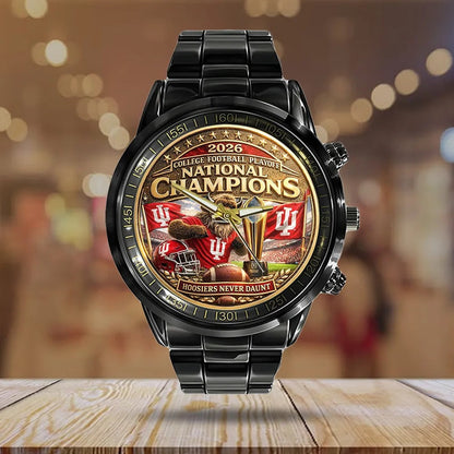Personalized Indiana Hoosiers Football Watch