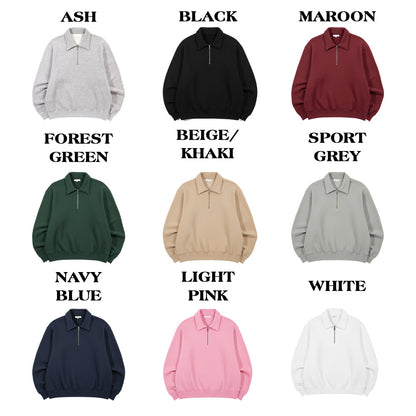 Embroidered Patriots Champions Quarter-Zip Sweatshirt, Hoodie Sweatshirt T-Shirt