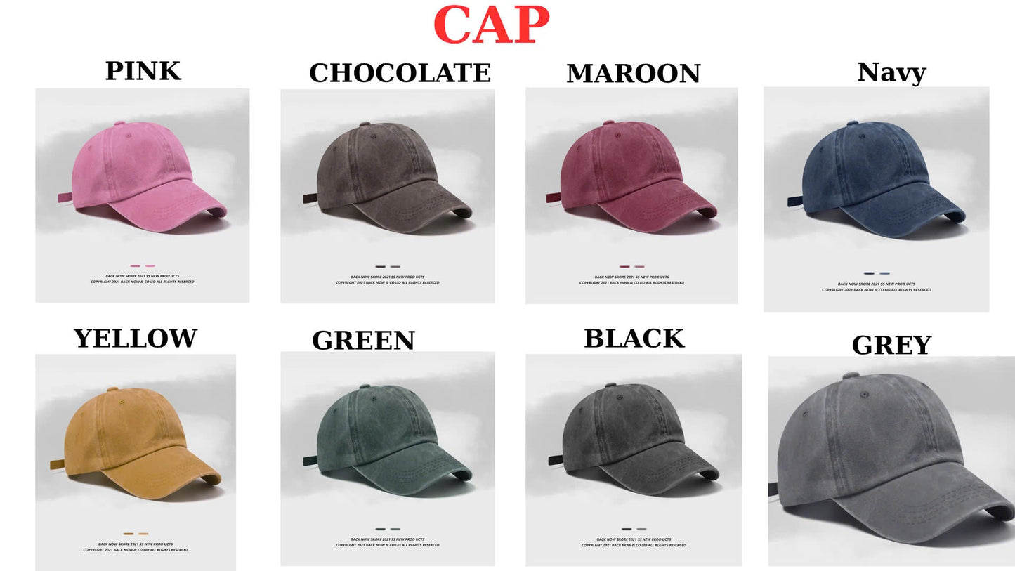 Personalized Embroidered DAD With Family Photo Father's Day Dyed Cap Trucker Hat