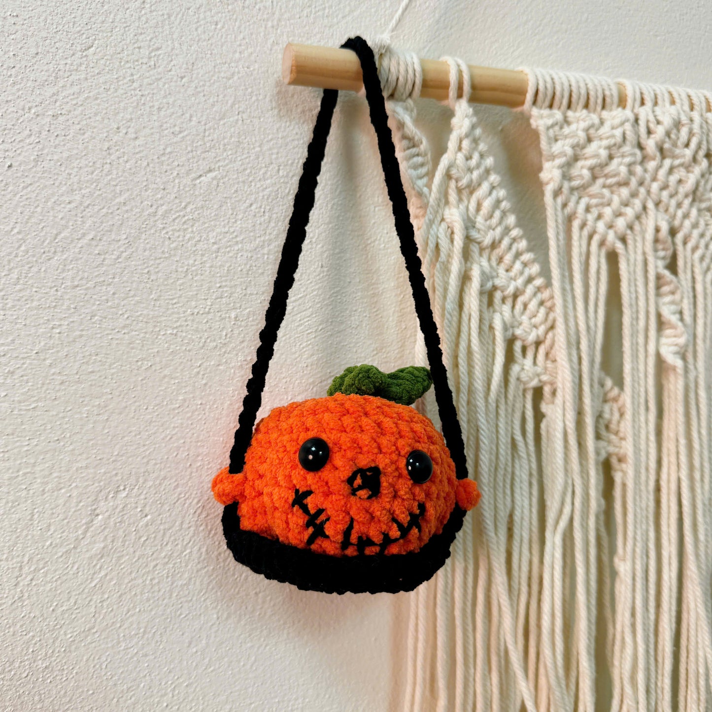 Halloween Crochet Plush Set – Handmade Cute Charms